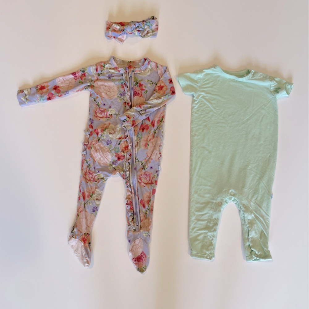 Posh Peanut Girl’s Onesie Bundle